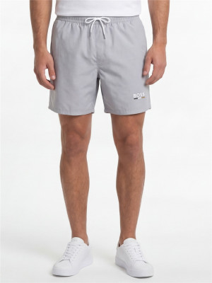 Boss Swordfish Swim Shorts - Grey