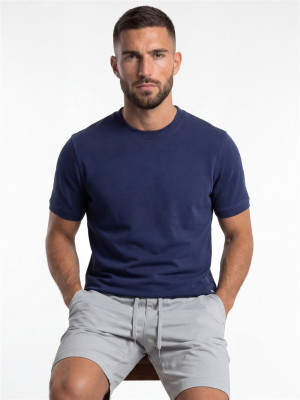 Marco Capelli Amalfi Heavyweight T-Shirt - Navy
