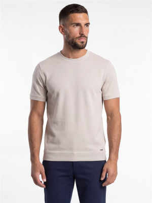 Marco Capelli Amalfi Short Sleeve Sweatshirt - Beige