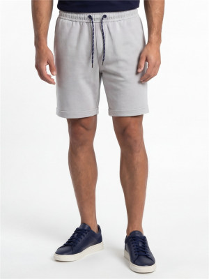 Marco Capelli Double Face Salina Elastic Shorts - Grey