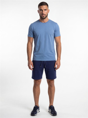 Marco Capelli Double Face Salina Elastic Shorts - Navy