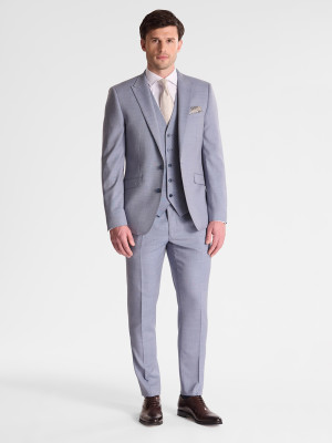 Marco Capelli Plain 3 Piece Suit - Blue