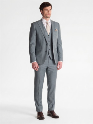 Marco Capelli Plain Three Piece Suit - Green