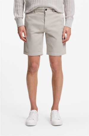 Boss Chino Slim Shorts - Stone