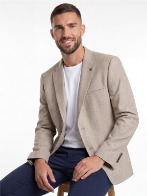 Marco Capelli Linen Blazer - Oat