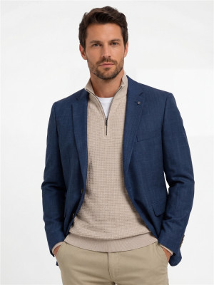 Marco Capelli Structured Blazer - Blue
