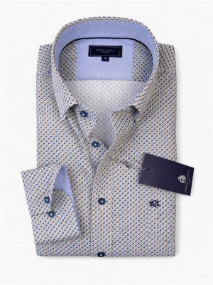 Marco Capelli Ivy Stretch Shirt - Blue