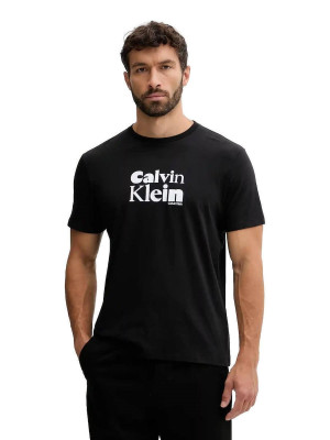 Calvin Klein Jeans Bold Graphic T-Shirt - Black