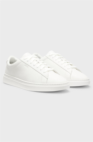 Boss Kieran Leather Tennis Shoe - White