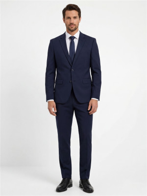 Remus Uomo Extra Slim Two-Piece Suit - Navy