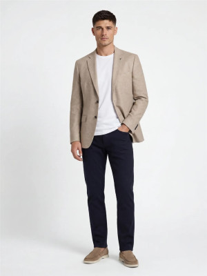 Gant Soft Twill 5 Pocket Pant - Navy