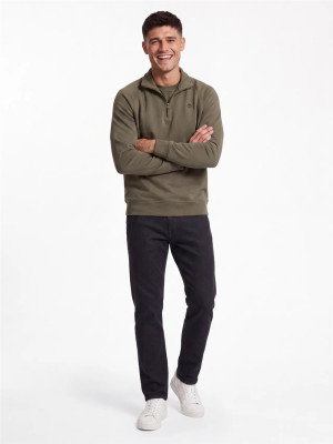 Timberland Exeter River Tree Logo Quarter Zip Sweat - Green
