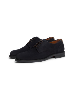 Tommy Hilfiger Corporate Dressy Suede Shoe - Navy