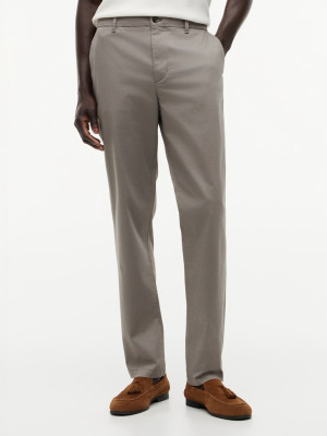 Tommy Hilfiger Denton Printed Structure Pant - Grey