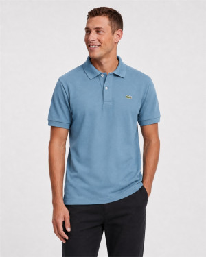 Lacoste Originial Cotton Pique Polo - Blue