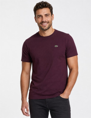 Lacoste Classic Cotton Jersey T-Shirt - Red
