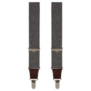 Profuomo Braces 3.5cm - Grey