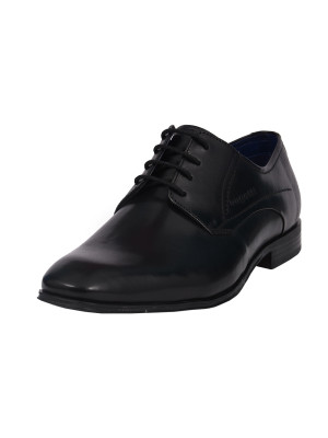Bugatti Mattia Ii Leather Formal Shoe - Black