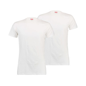 LEVIS 2pk Solid Crew Neck T-Shirt - White