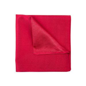 Profuomo Silk Pocket Square 33x33 - Red
