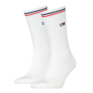 Tommy Hilfiger Th Men Iconic Tennis Sock 2pk - White