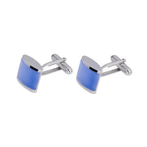 Profuomo Cufflink Blue Catseye - Blue