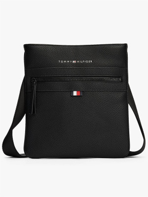 Tommy Hilfiger Black - Essential Pu Crossover Bag
