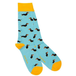 Swole Panda Sausage Dog Socks