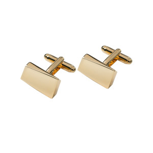 Profuomo Cufflink Shiny Gold - Gold