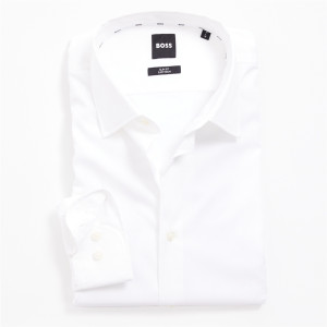 Boss H Hank Slim-Fit Shirt - White