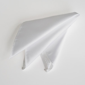 Marco Capelli Handsome Pocket Square - White