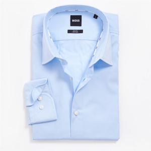 Boss H Hank Slim-Fit Shirt - Blue