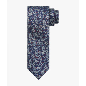 Profuomo Floral Tie - Navy