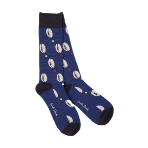 Swole Panda Rugby Balls - Navy