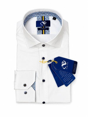 Leinster Club 1879  Oxford Leinster Rugby Shirt  - White