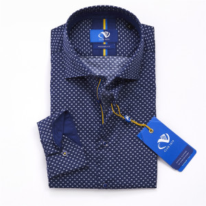 Leinster Club 1879 Leinster Rugby Print Shirt - Navy