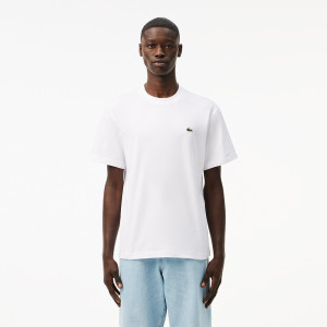 Lacoste Classic Cotton Jersey T-Shirt - White