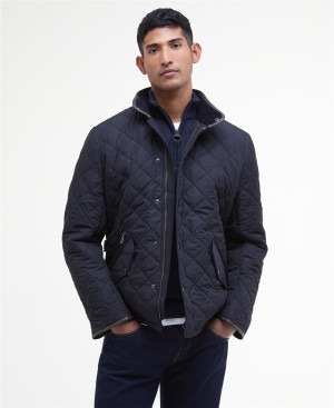 Barbour Powell Quilt Jacket - Navy