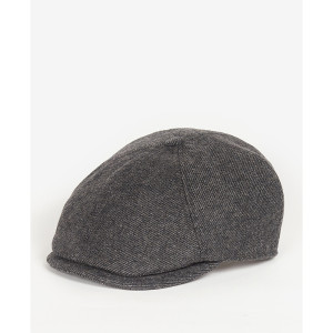 Barbour Claymore Bakerboy Flat Cap - Grey