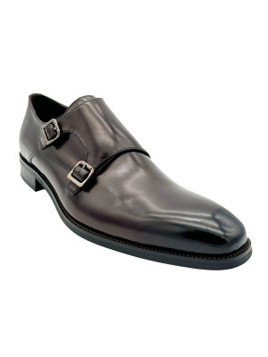 JOHN WHITE Monkton Brown Formal Shoe - Dark Brown