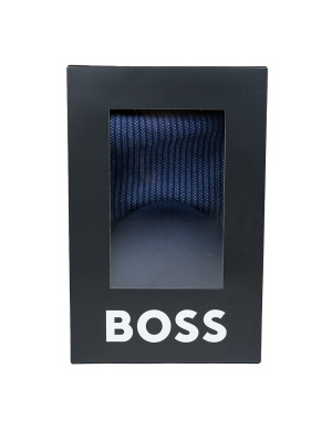Boss Ernesto Reversible Scarf & Beanie - Blue