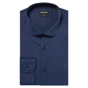 Remus Uomo Kirk Stretch Shirt - Navy