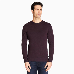 Marco Capelli Two Tone Crew Neck Knit - Red