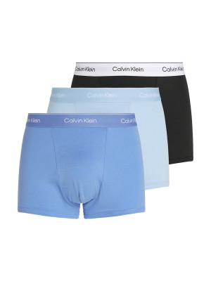 Calvin Klein 3 Pack Dart Trunk - Icon Cotton