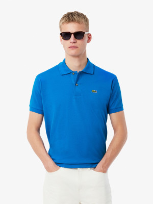 Lacoste Original Cotton Pique Polo - Blue