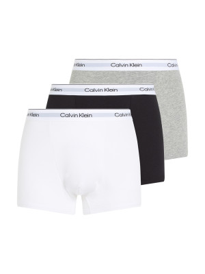 Calvin Klein 3 Pack Dart Trunk - Icon Cotton