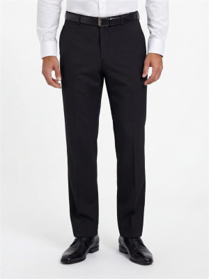 Marco Capelli Classic Regular Fit Trousers - Black