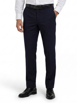 Marco Capelli Classic Regular Fit Trousers - Navy