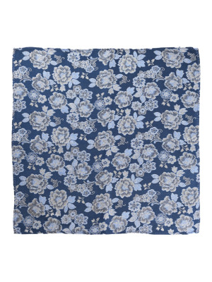 Marco Capelli Floral Woven Pocket Square - Multi