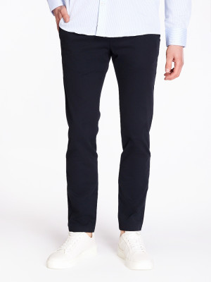 Bugatti Satin Flexcity Chino - Navy